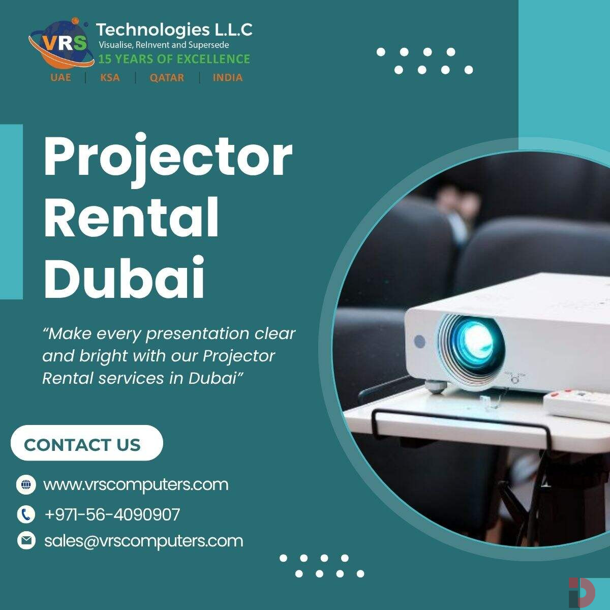 Affordable Projector Rental Services for Events in Dubai