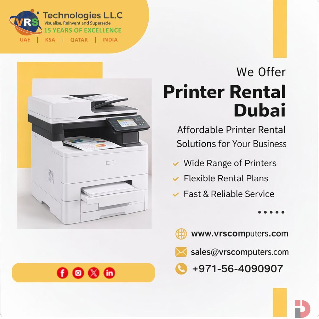 Corporate Printer Rental Dubai –Cost-Effective & Hassle-Free