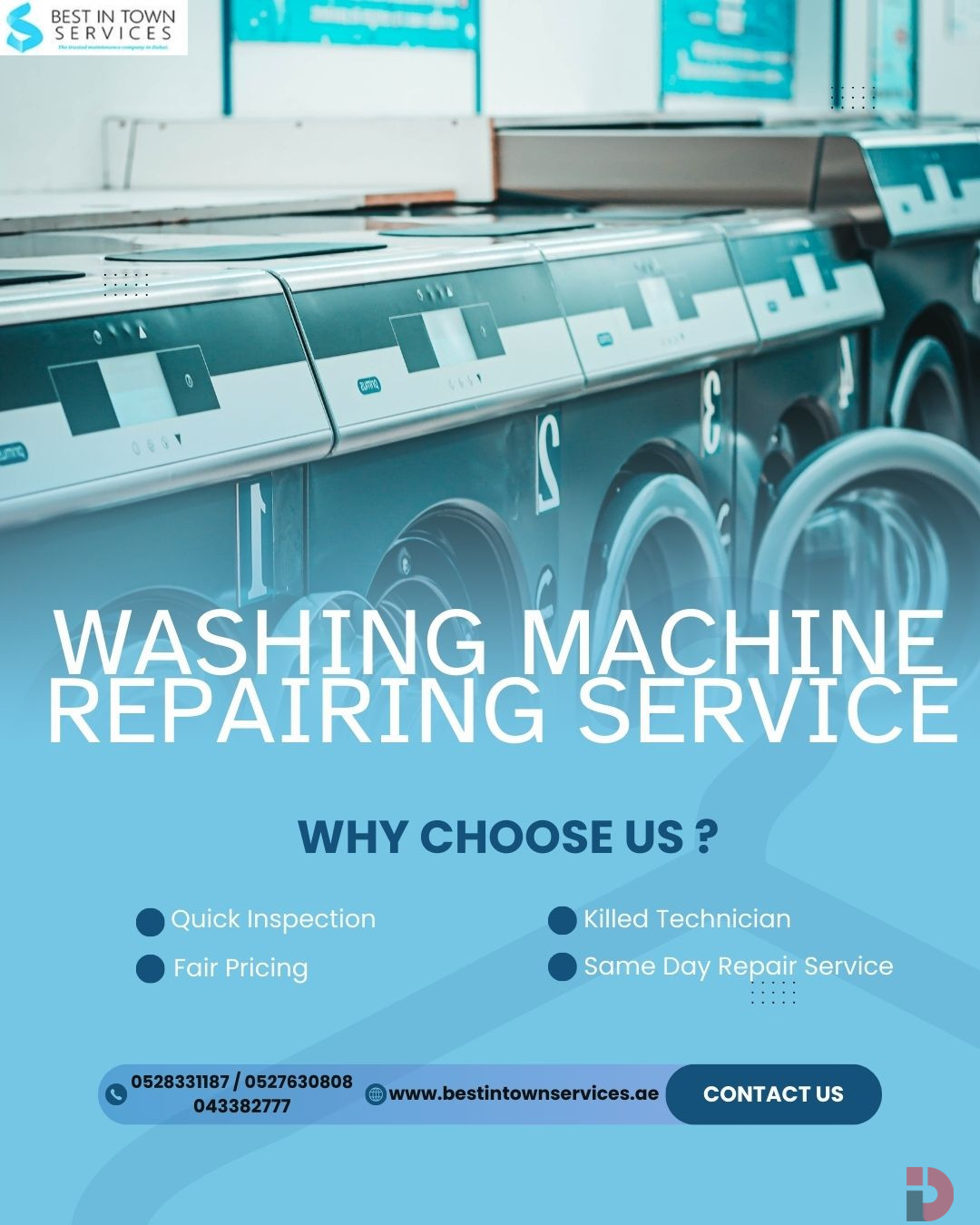 washing machine repairing service Dubai