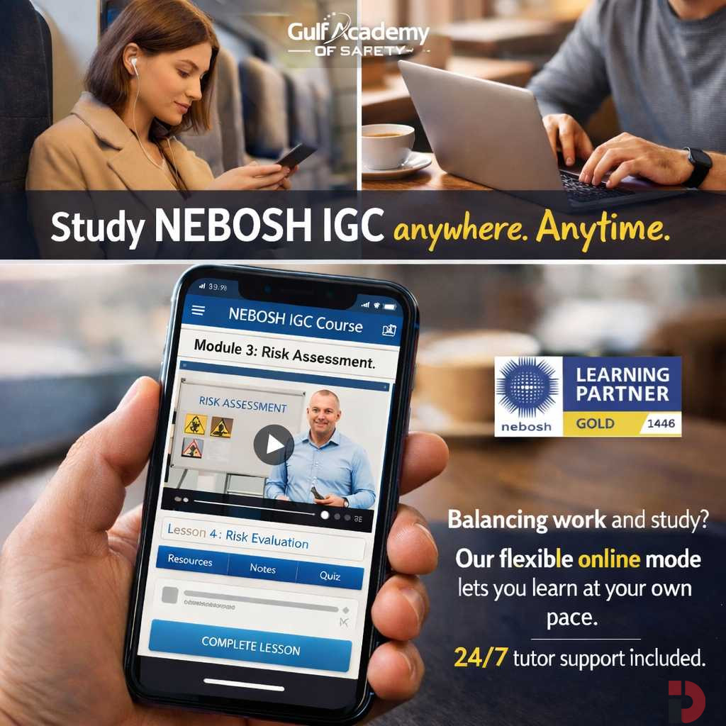 NEBOSH IGC Online: Study at Your Own Pace, Earn a Global Cert