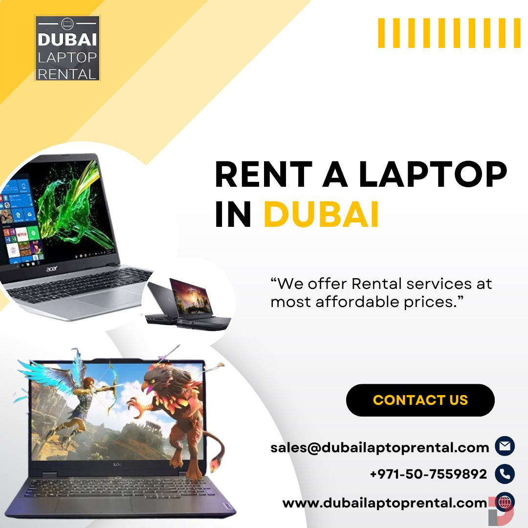 How to Choose the Right Laptop for Rent in Dubai?