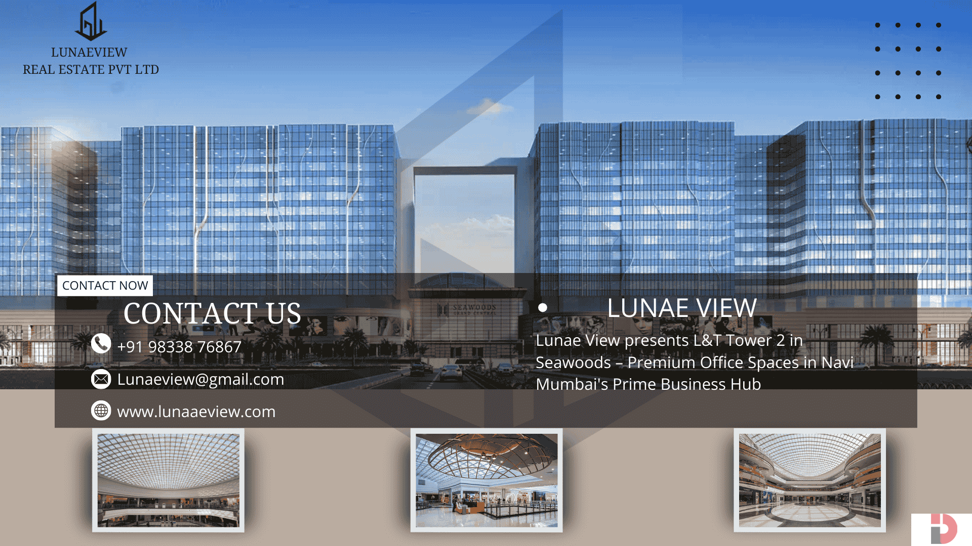 Lunae View presents L&T Tower 2 in Seawoods – Premium Office Spaces in