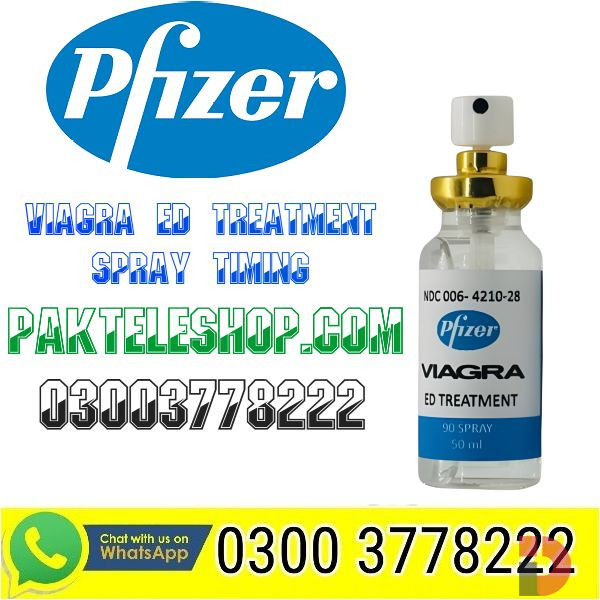 Viagra ED Treatment Spray in Pakistan - 03003778222