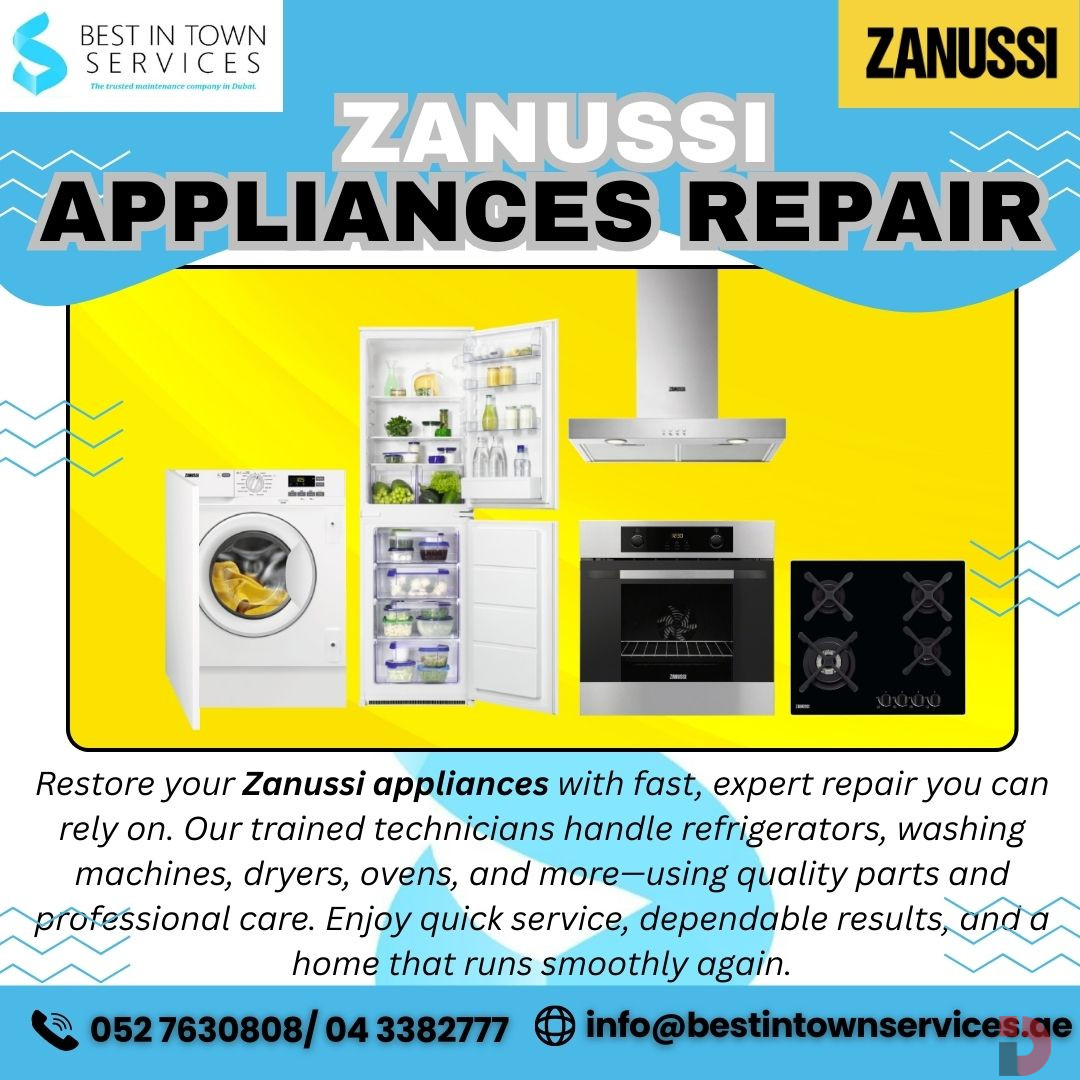 Zanussi Home & Kitchen Appliances Repair Services