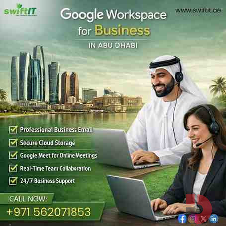 Buy Office 365 & Google Workspace in Abu Dhabi – Swiftit.ae