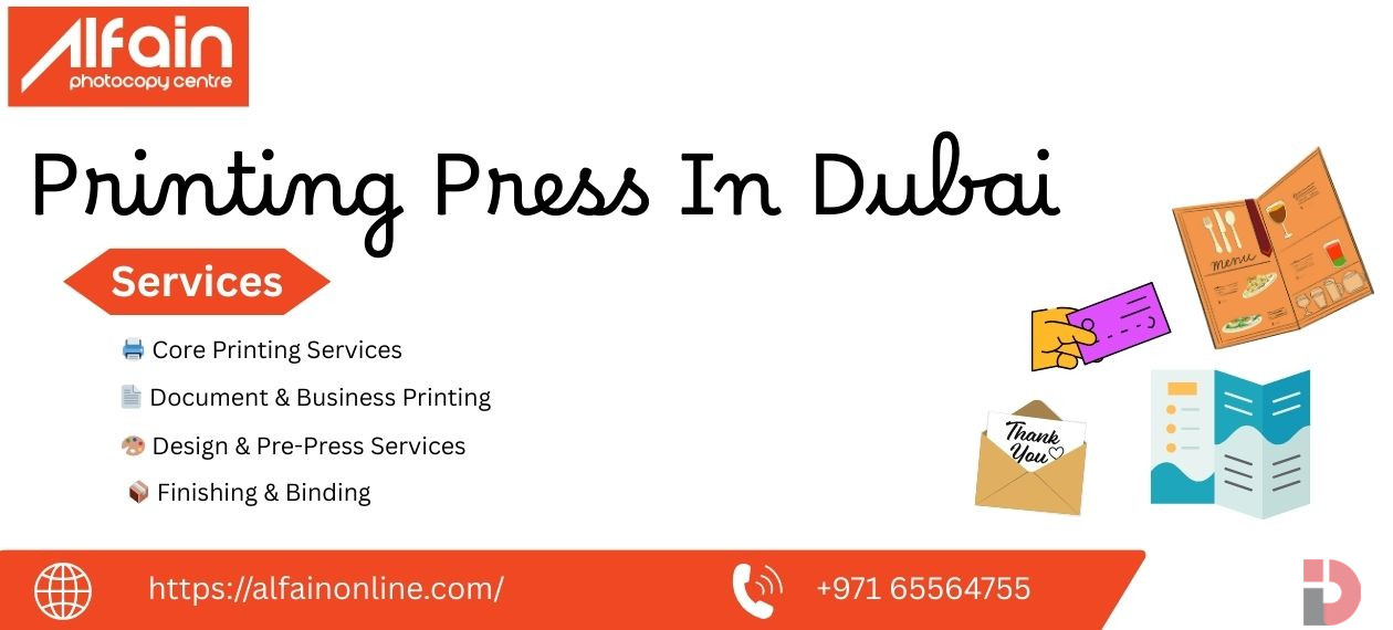 Affordable Printing Press in Dubai for All Business Needs