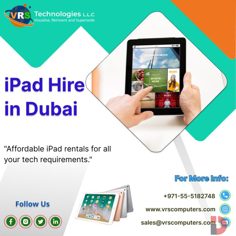 Rent iPads for Meetings Across the UAE