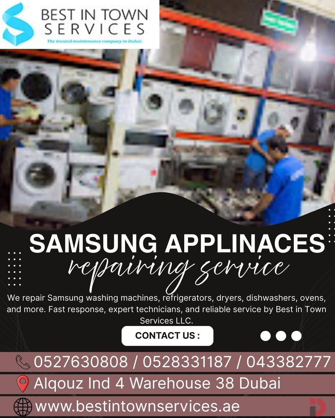 SAMSUNG APPLIANCES REPAIRING SERVIC DUBAI