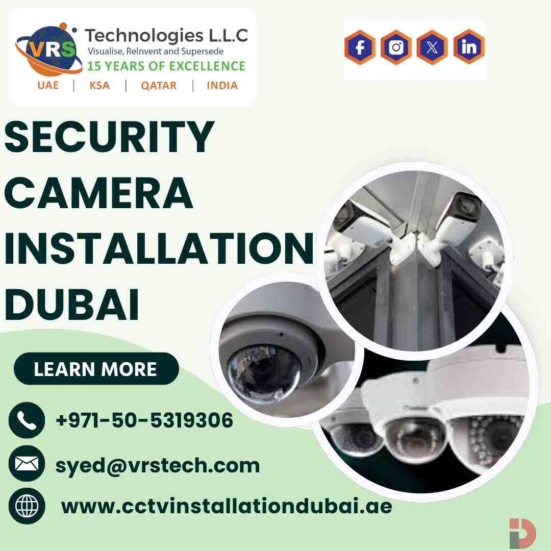 Commercial Security Camera Installation Dubai for Businesses
