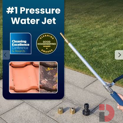 JetHose Pressure Nozzle – Powerful Hose Cleaner Without Electricity or