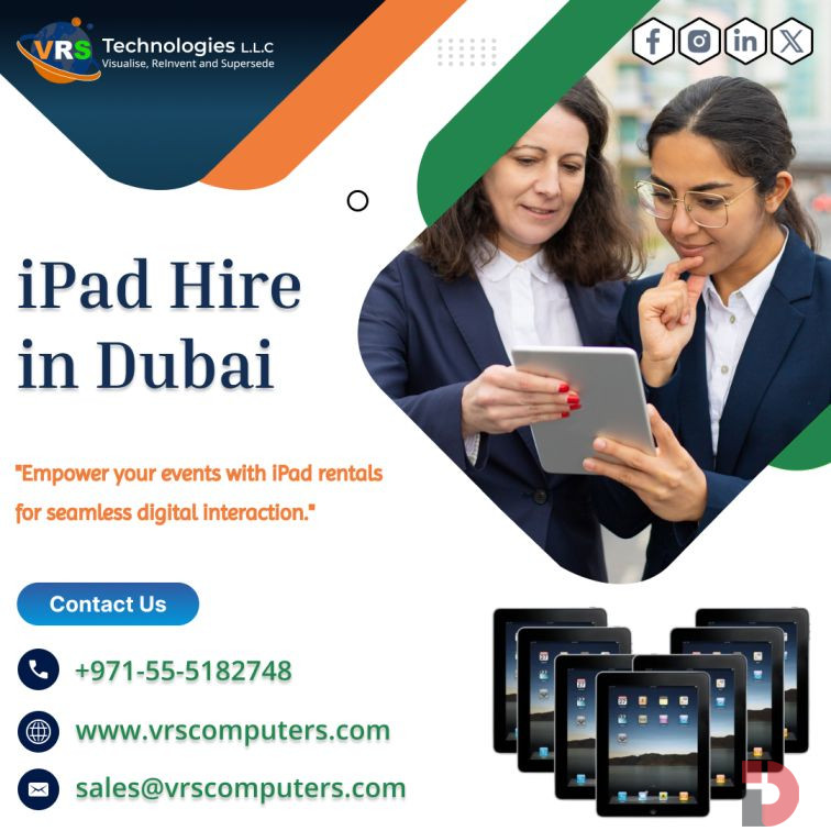 Apple iPad Lease Solutions for Events in UAE