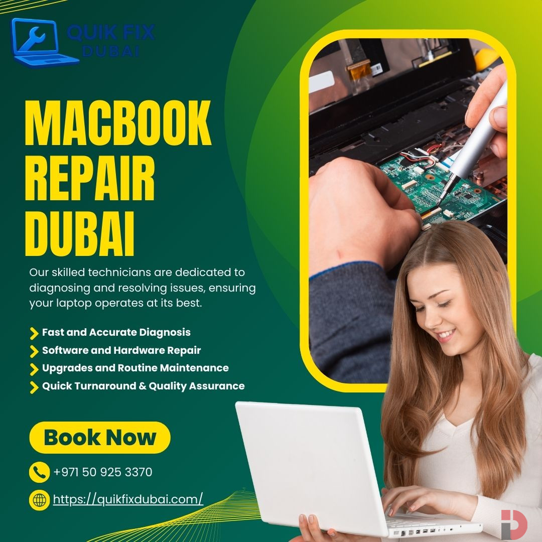 Logic Board & Battery MacBook Repair Dubai – Quik Fix Dubai