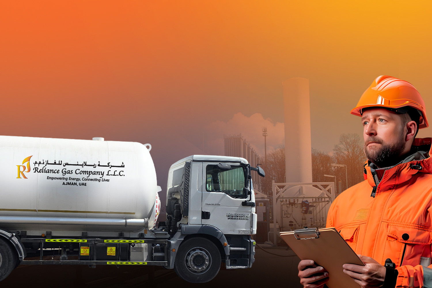 Leading Gas Distribution Network in Ajman | Reliance Gas