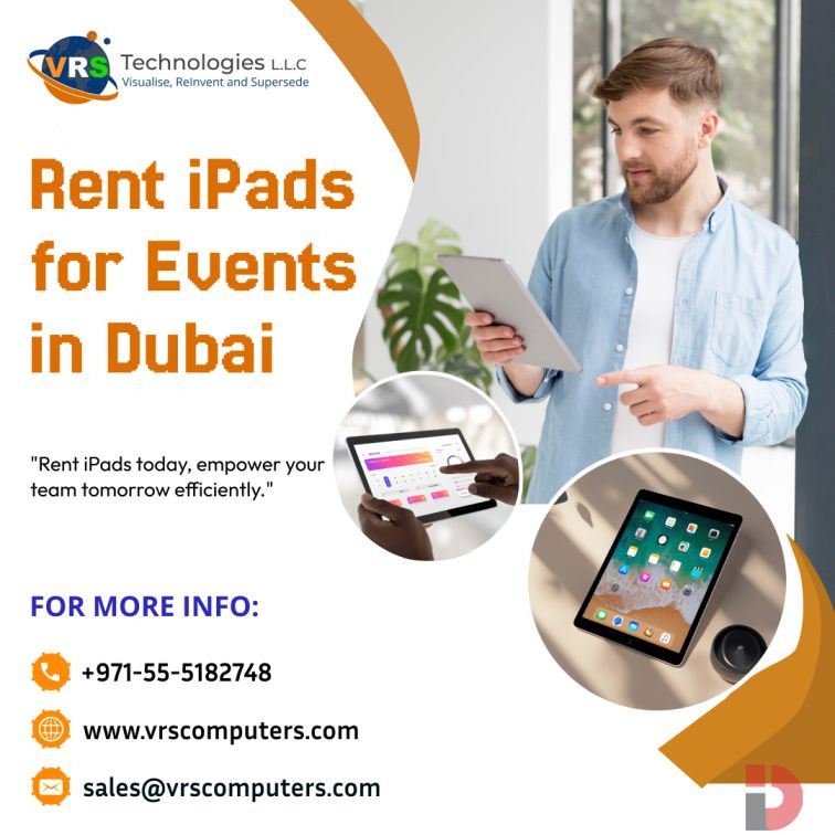 Lease iPad Pro for Trade Shows in UAE