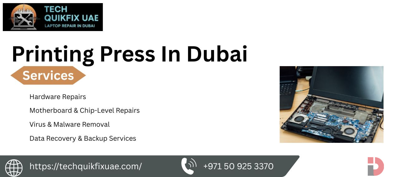 Best Laptop Repair in Dubai – Call TechQuikFixUAE