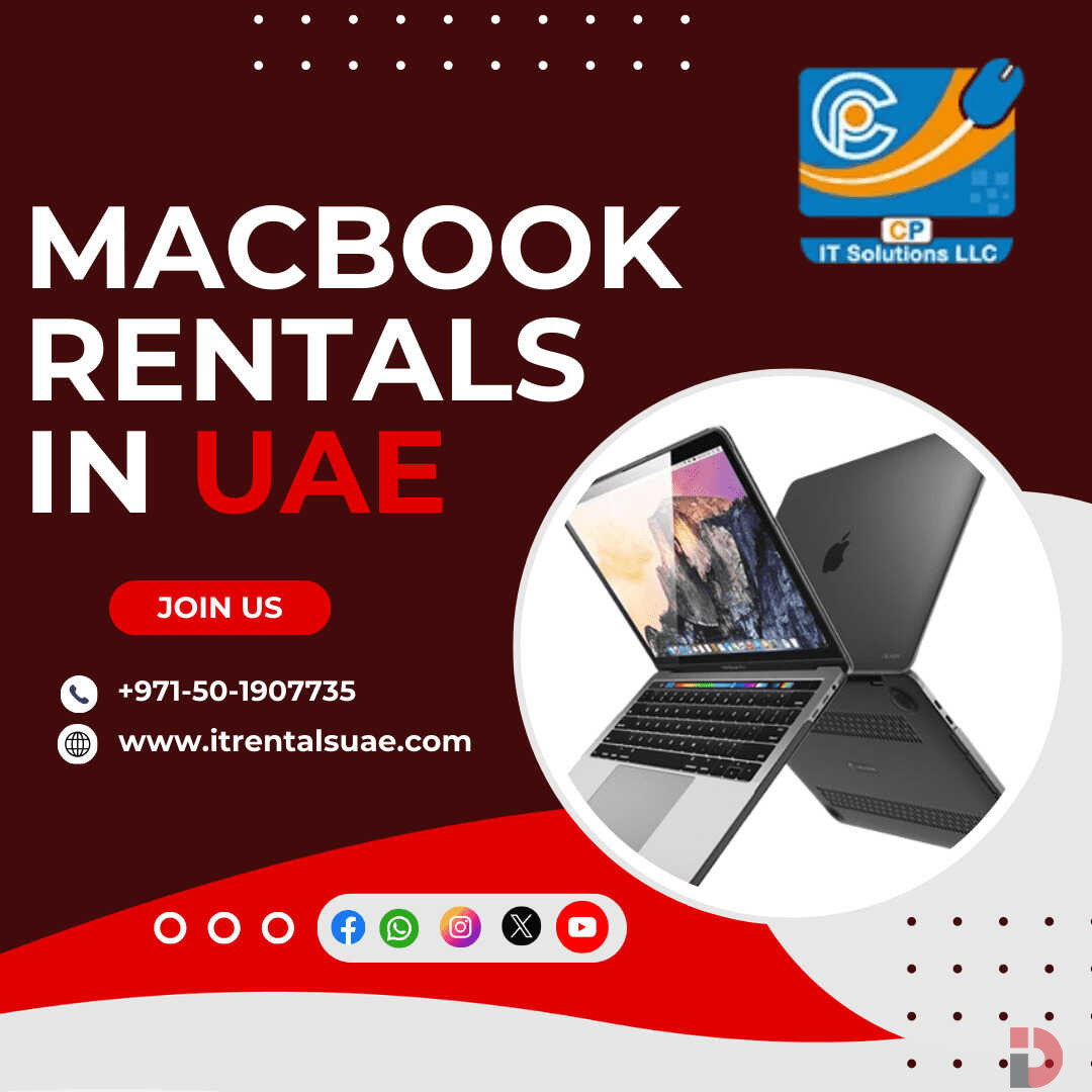 MacBook Rentals in UAE for Business & Projects