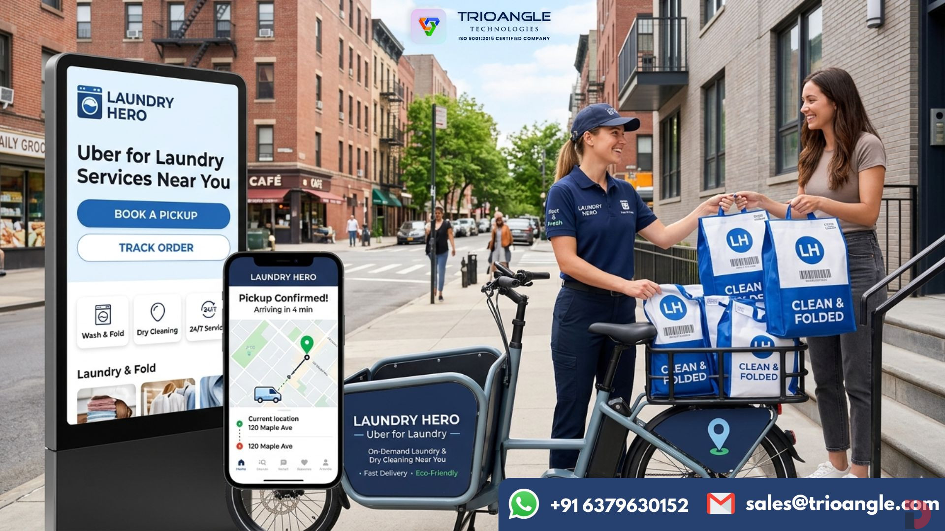 Laundry Delivery App | Uber for Laundry Services Near You